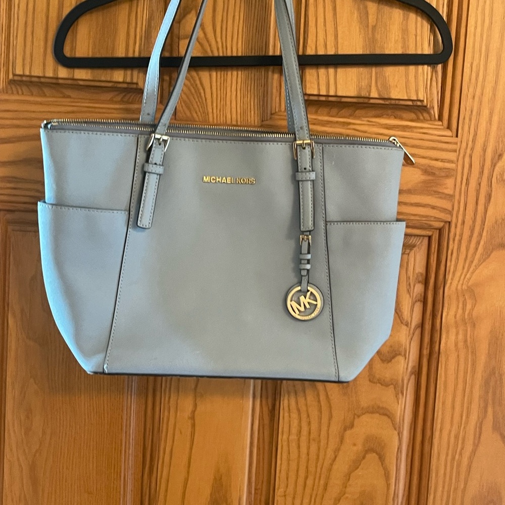 Michael Kors Sky Blue Tote